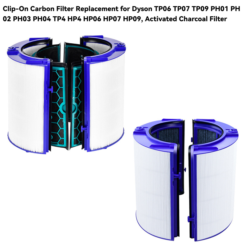Dyson Fan Tp07 - ไส้กรองคาร์บอนแบบหนีบสำหรับ Dyson TP06 TP07 TP09 PH01