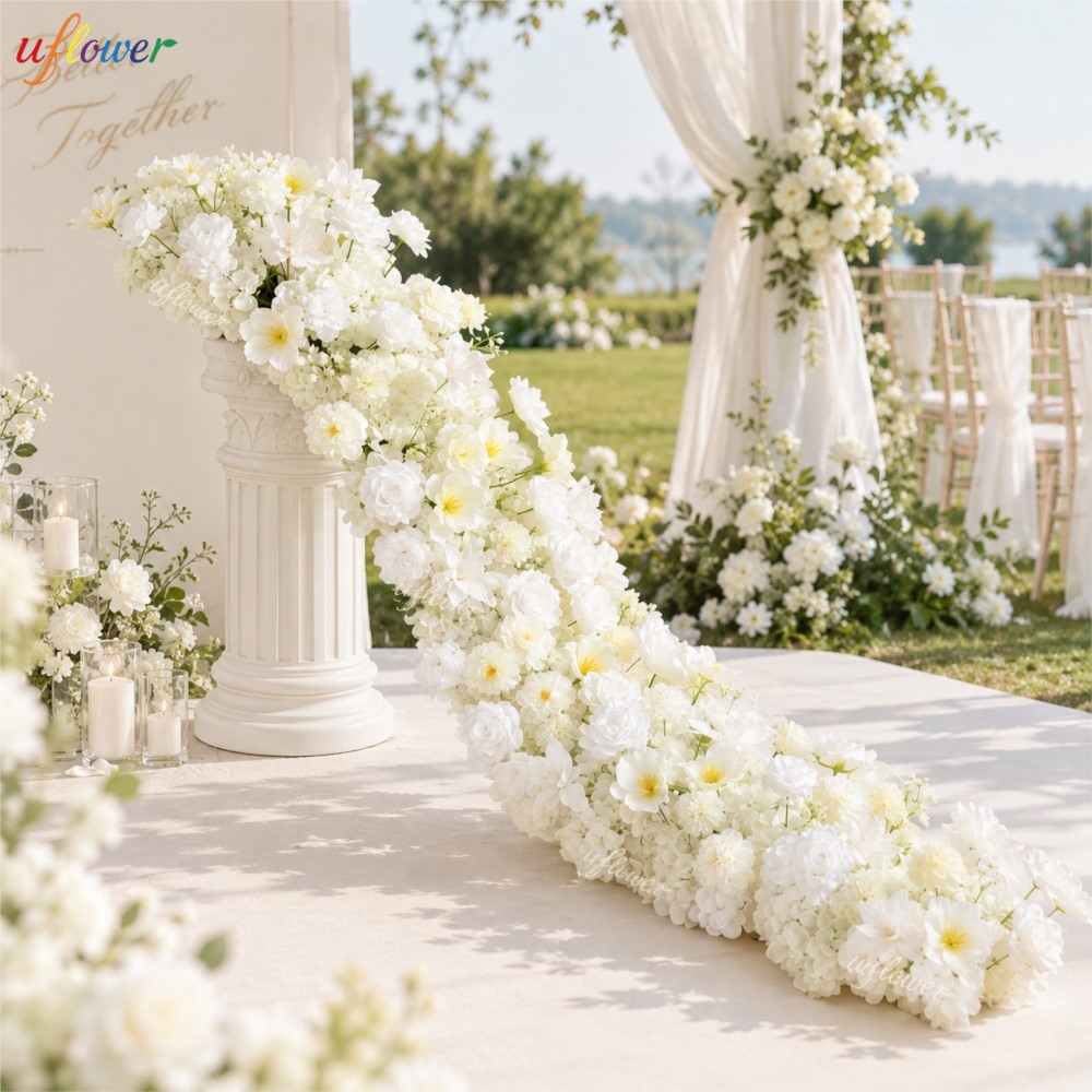 Uflower ดอกไม้ประดิษฐ์ ช่อดอกไ - Table Runner บทวิจารณ์และราคา