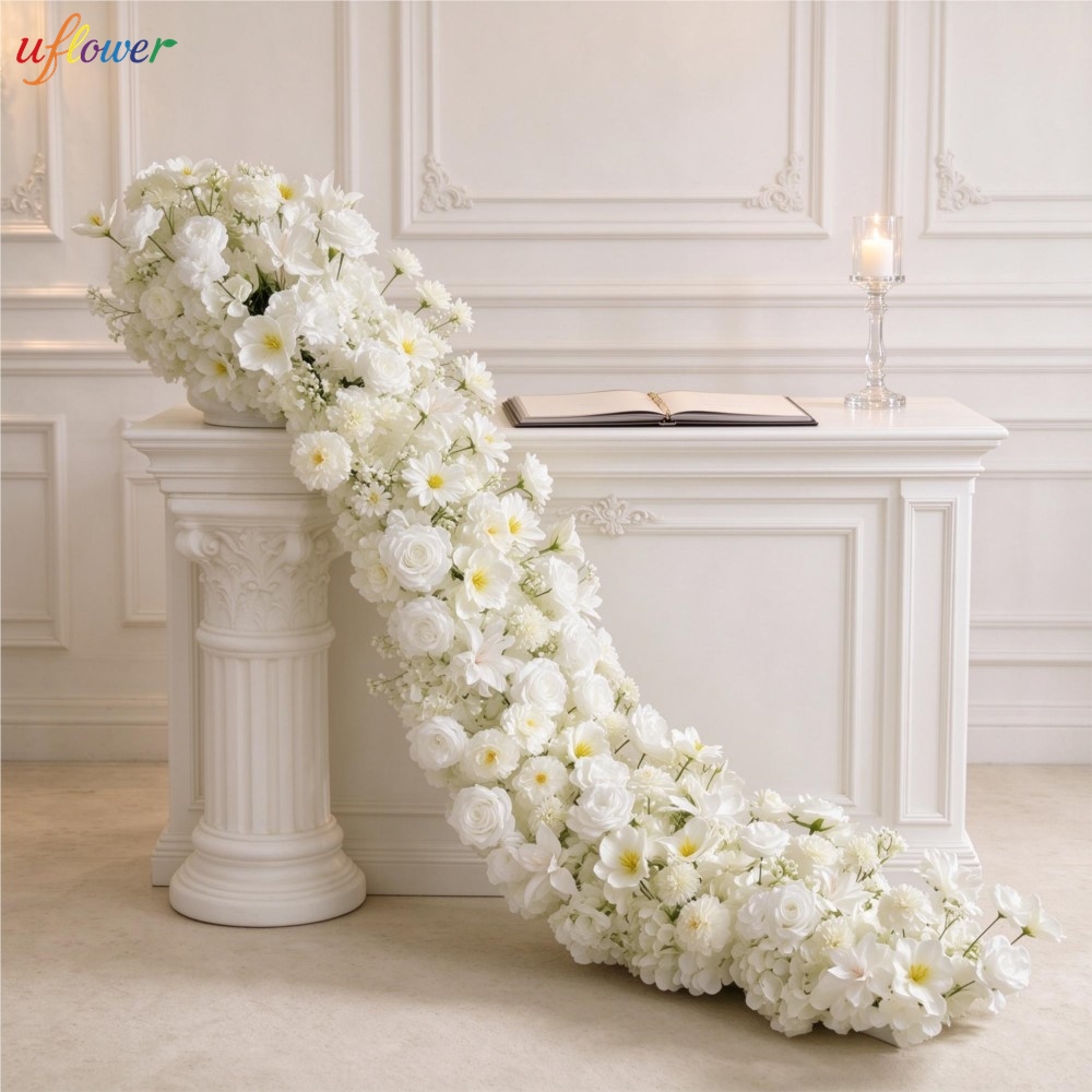 Uflower ดอกไม้ประดิษฐ์ ช่อดอกไ - Table Runner บทวิจารณ์และราคา