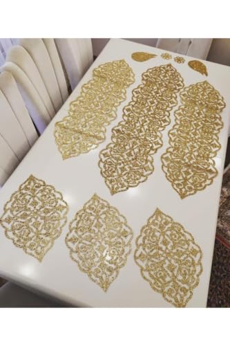 ชุดผ้าปูโต๊ะและแผ่นรองจานลายหน - Table Runner บทวิจารณ์และราคา