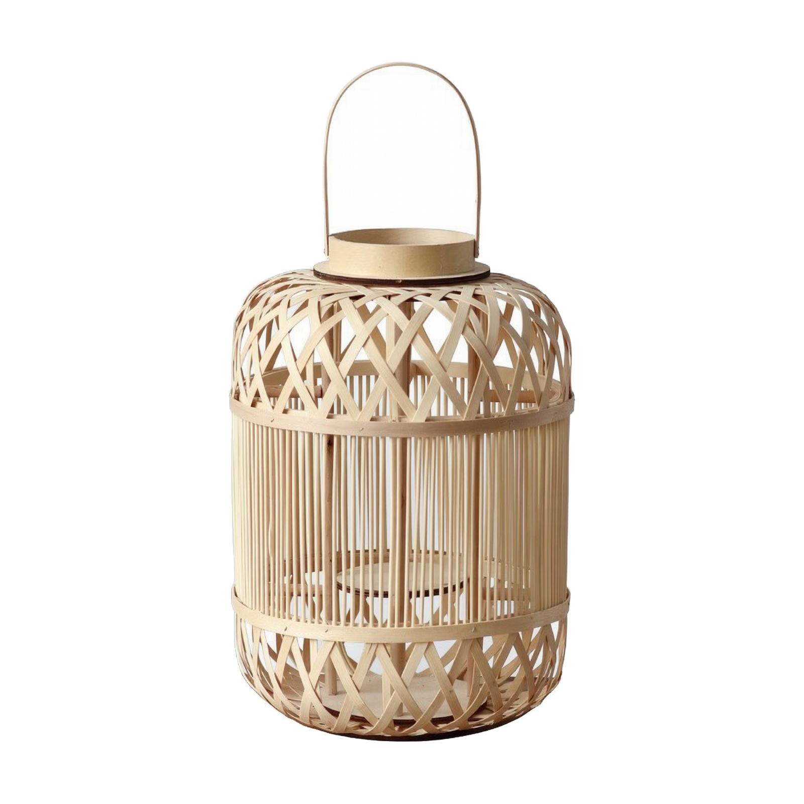 โคมเทียนไม้ไผ่ตกแต่งสำหรับโต๊ะ - Candle Holder Decor บทวิจารณ์และราคา