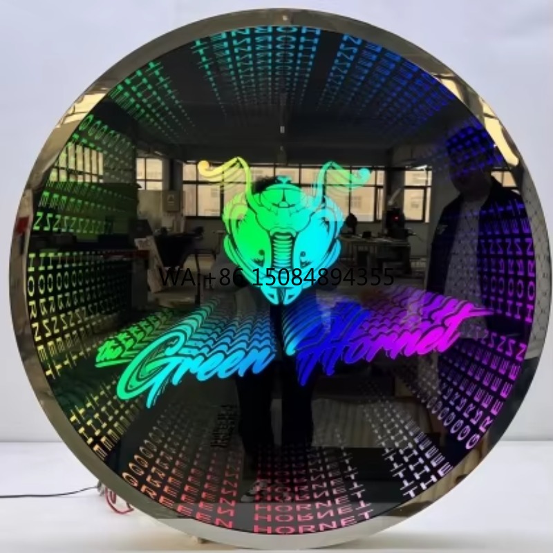กระจกเงาอินฟินิตี้ 3 มิติ LED  - Decorative Mirror บทวิจารณ์และราคา