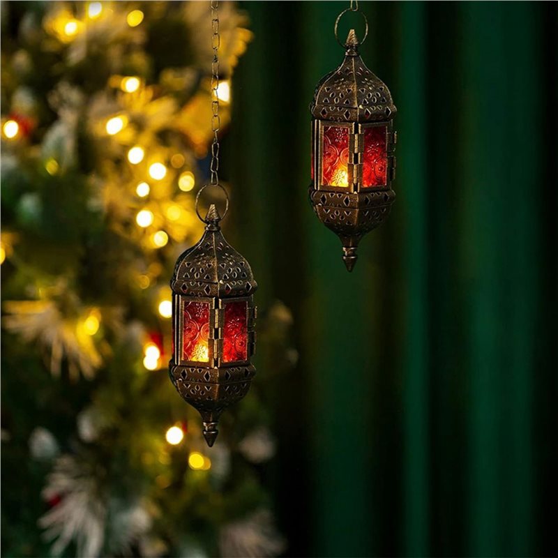 AB34-4 ชิ้น ที่ใส่เทียนตะเกียง - Candle Holder Decor บทวิจารณ์และราคา