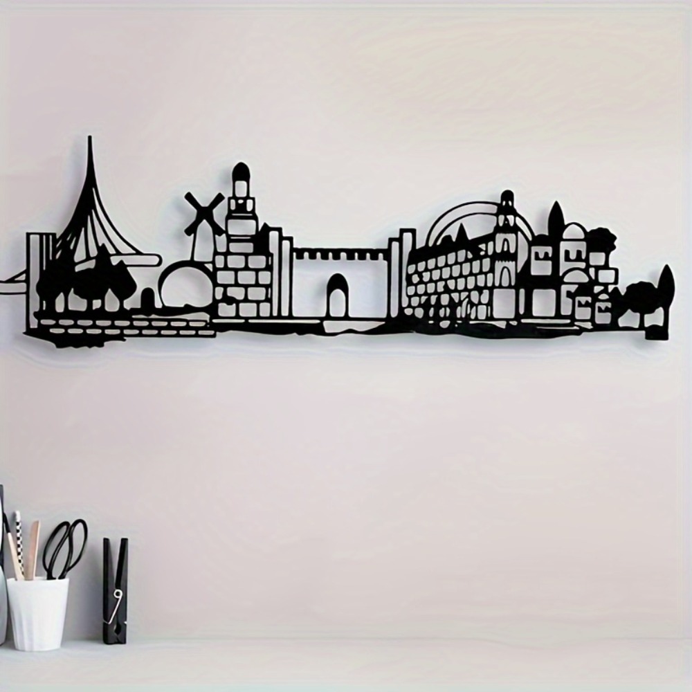 CIFBUY งานศิลปะติดผนังโลหะ ลาย - Wall Art บทวิจารณ์และราคา