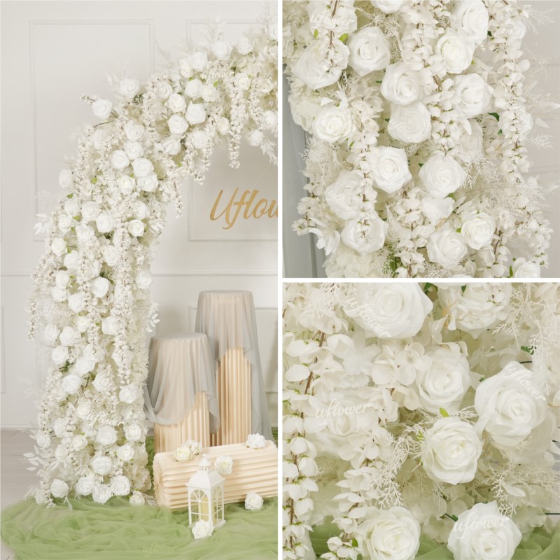 ดอกไม้ประดิษฐ์ 5 มิติ สีขาว หร - Table Runner บทวิจารณ์และราคา
