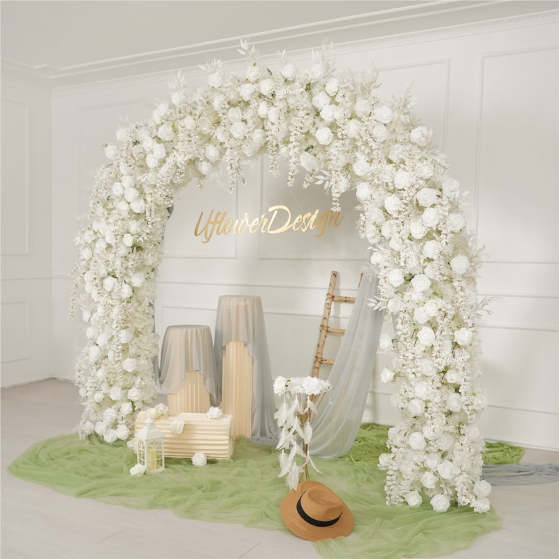 ดอกไม้ประดิษฐ์ 5 มิติ สีขาว หร - Table Runner บทวิจารณ์และราคา