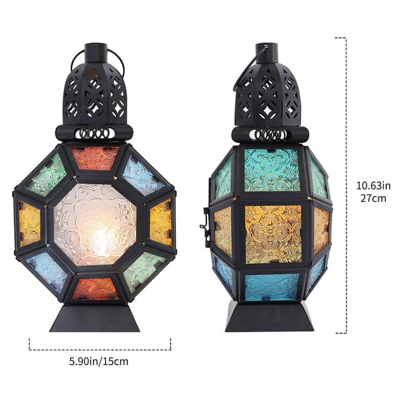 ตะเกียงเหล็กสไตล์เรโทร, ที่ใส่ - Candle Holder Decor บทวิจารณ์และราคา