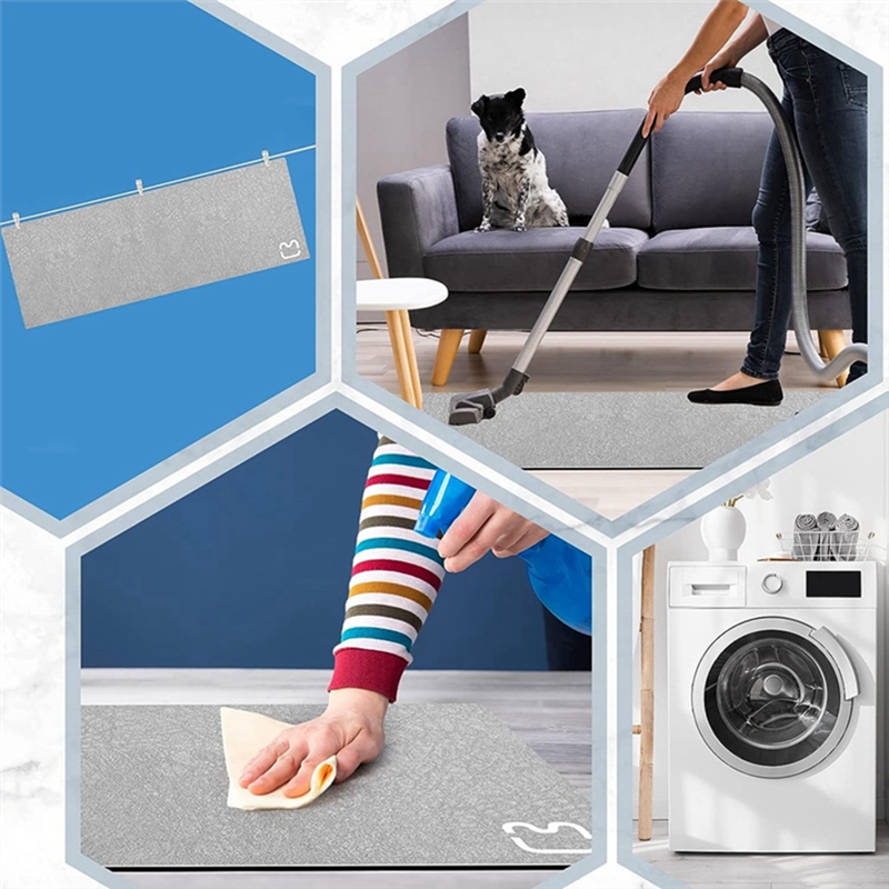 พรมเช็ดเท้าห้องน้ำแบบยาว ทำจาก - Area Rug บทวิจารณ์และราคา